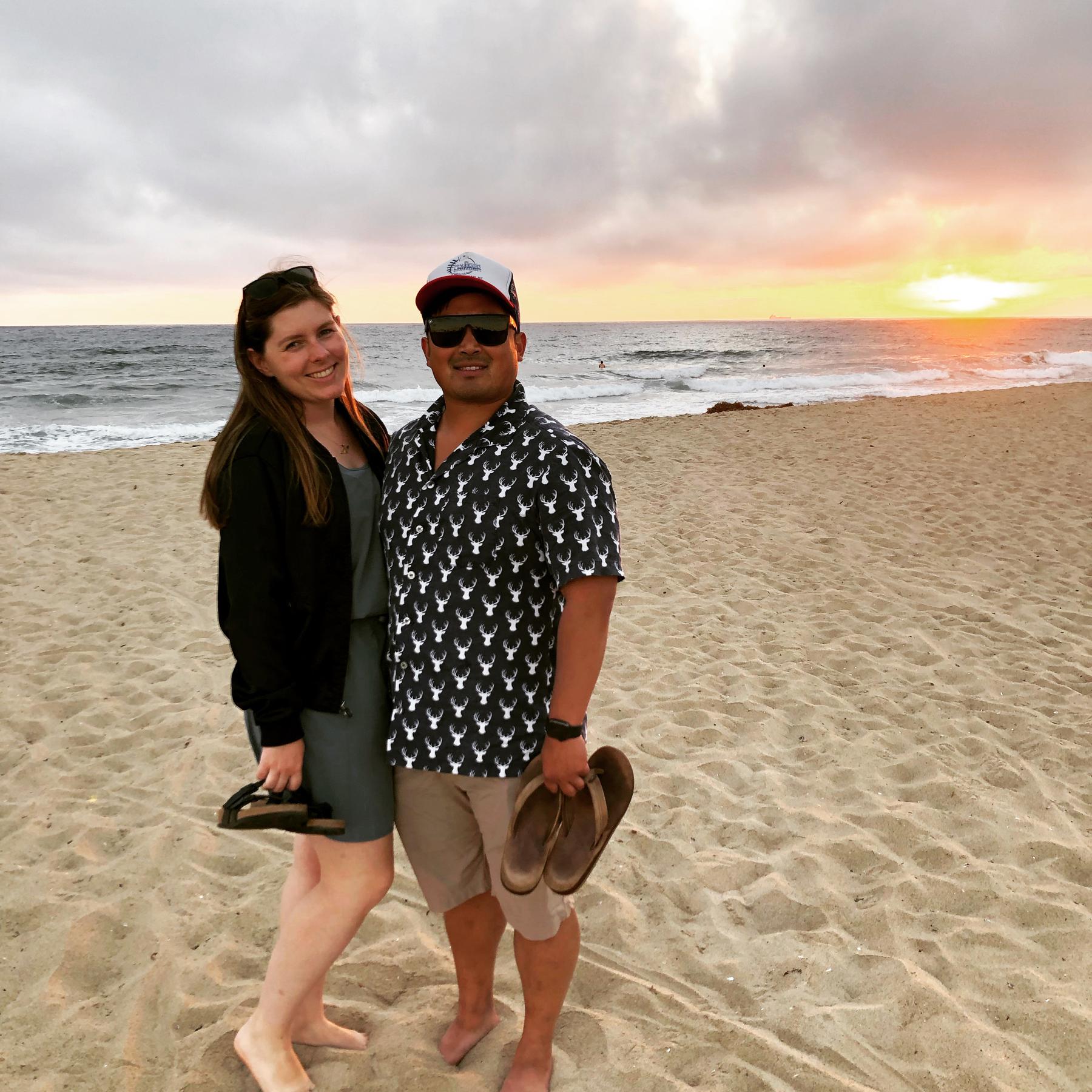 Normal date night in SoCal. 💕 Just bummed that I couldn’t bring the dog.