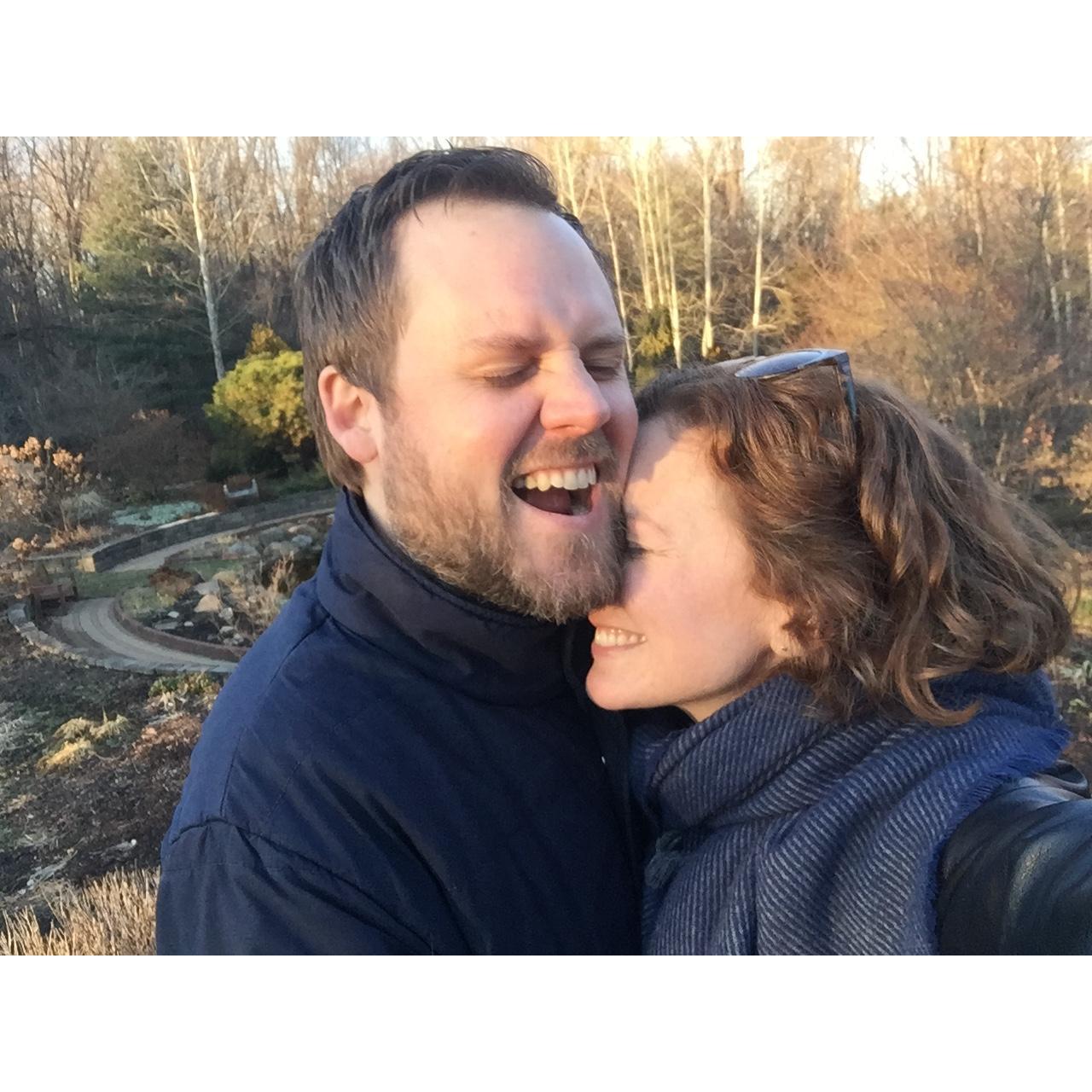 Right after we got engaged!