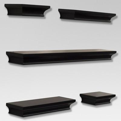 Traditional Shelf Set 5pc - Black - Threshold™