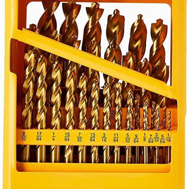 DEWALT Titanium Drill Bit Set with Pilot Point, 29-Piece (DW1369)