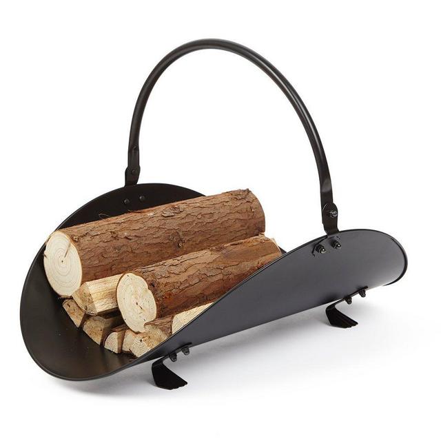 Rocky Mountain Goods Firewood Basket Holder Indoor - Decorative finish metal log holder - Fireplace wood rack is ideal size for indoor use - Assembly wrench included - For modern or classic home