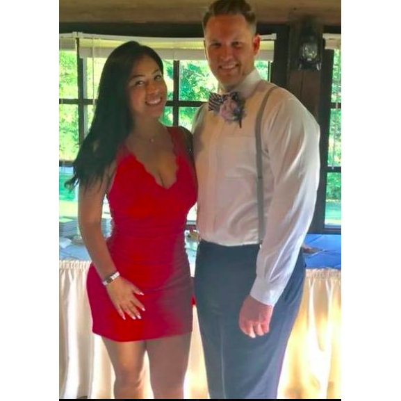 Lupe and Sean at Mike and Catherine's Wedding 2018