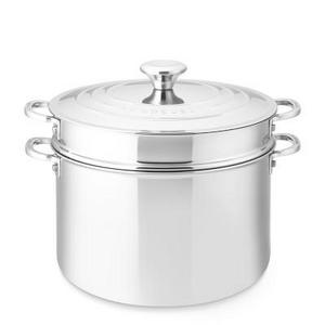 Le Creuset Stainless-Steel Multipot, 9-Qt.