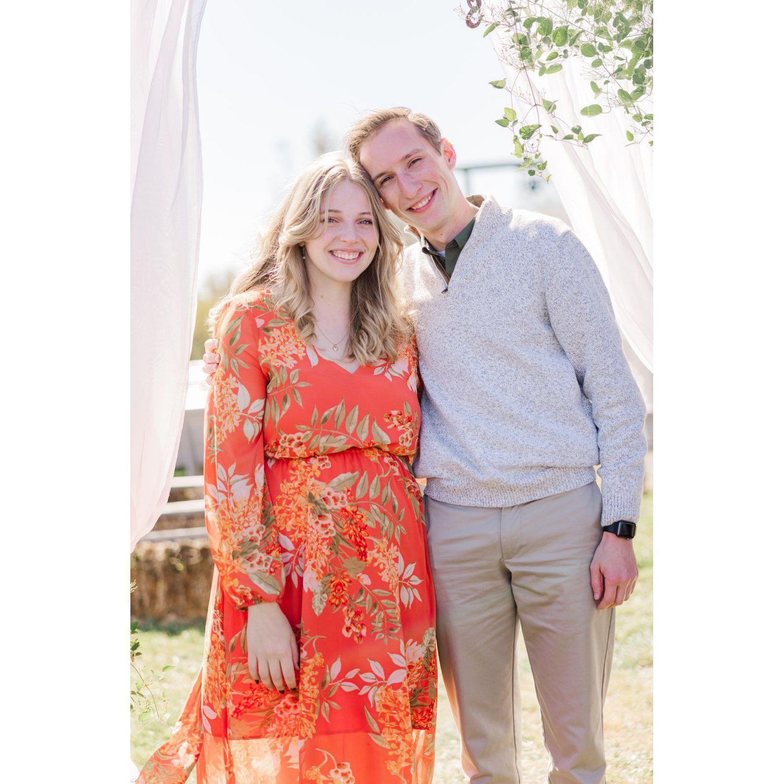 Picture from Abby's sister's wedding!