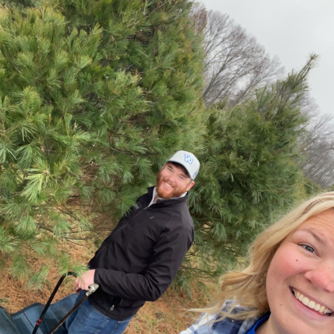 Cutting down our first Christmas tree 2023