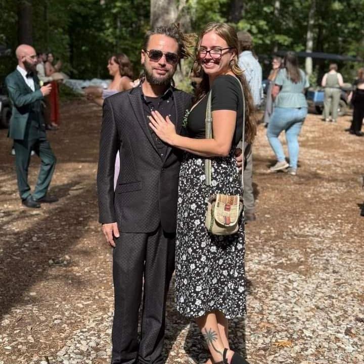 Daryl took this picture of Michael and Ciearra at Charlie and Jordan’s wedding !!!