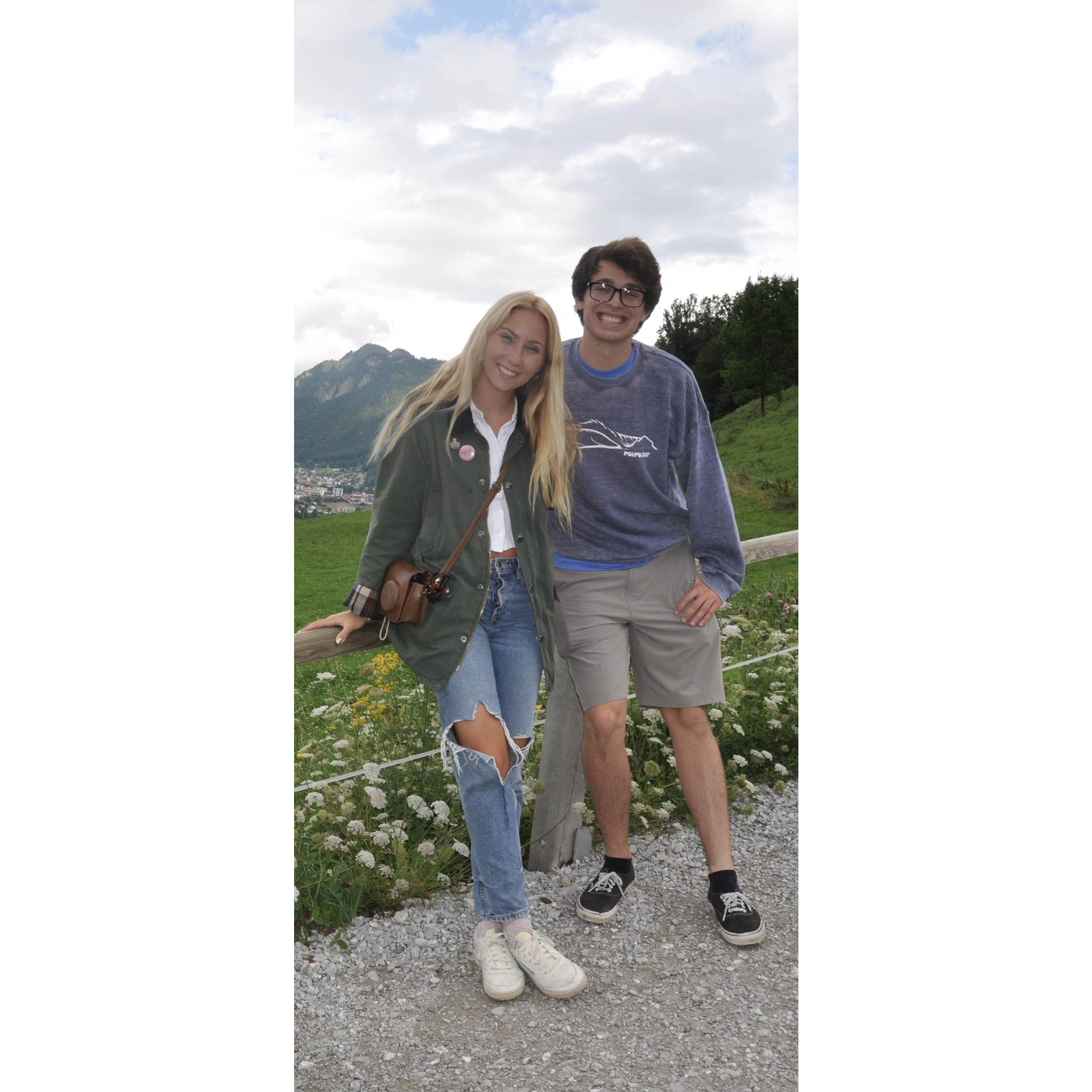 Hiking in Switzerland in the Summer 2019.