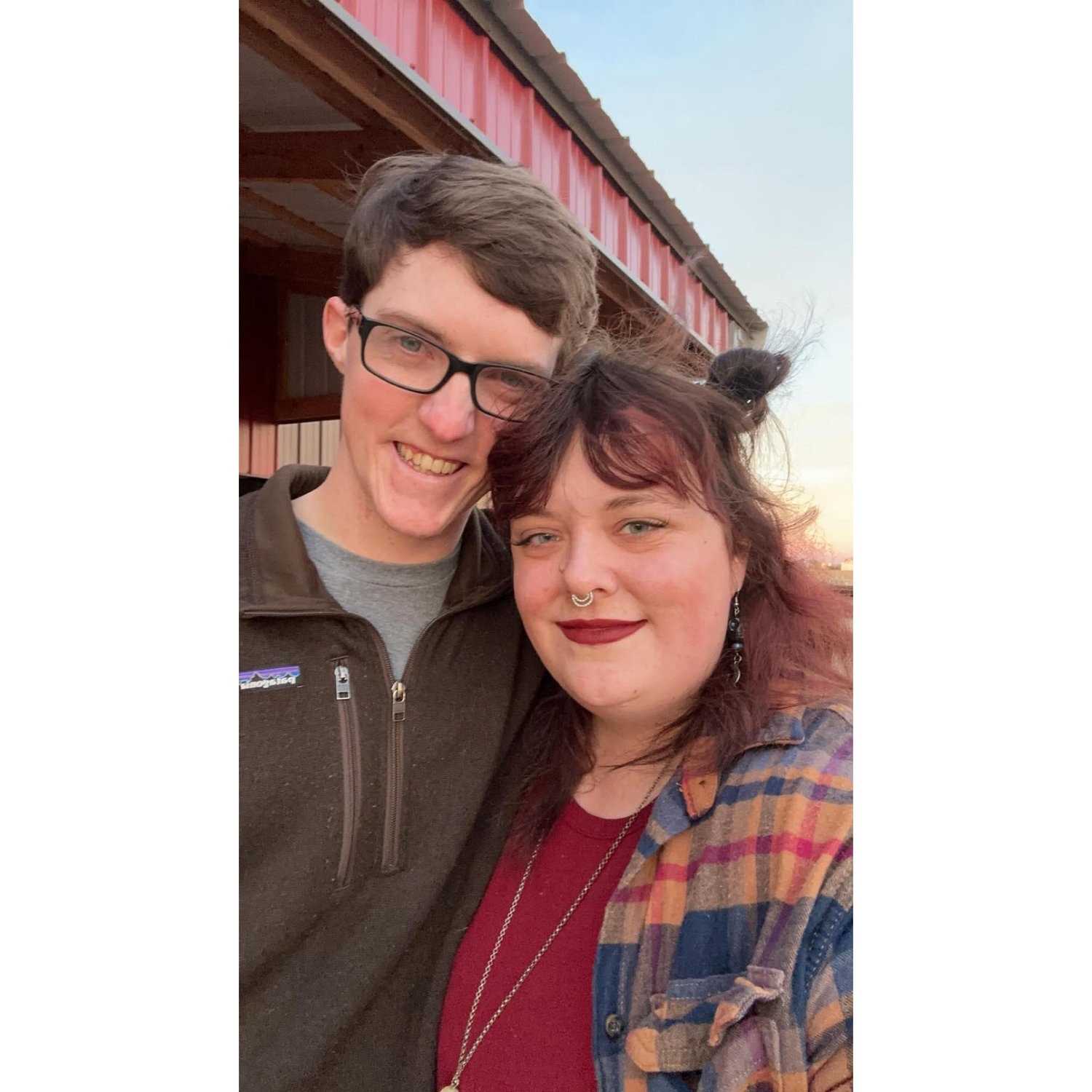 Our first Thanksgiving together!