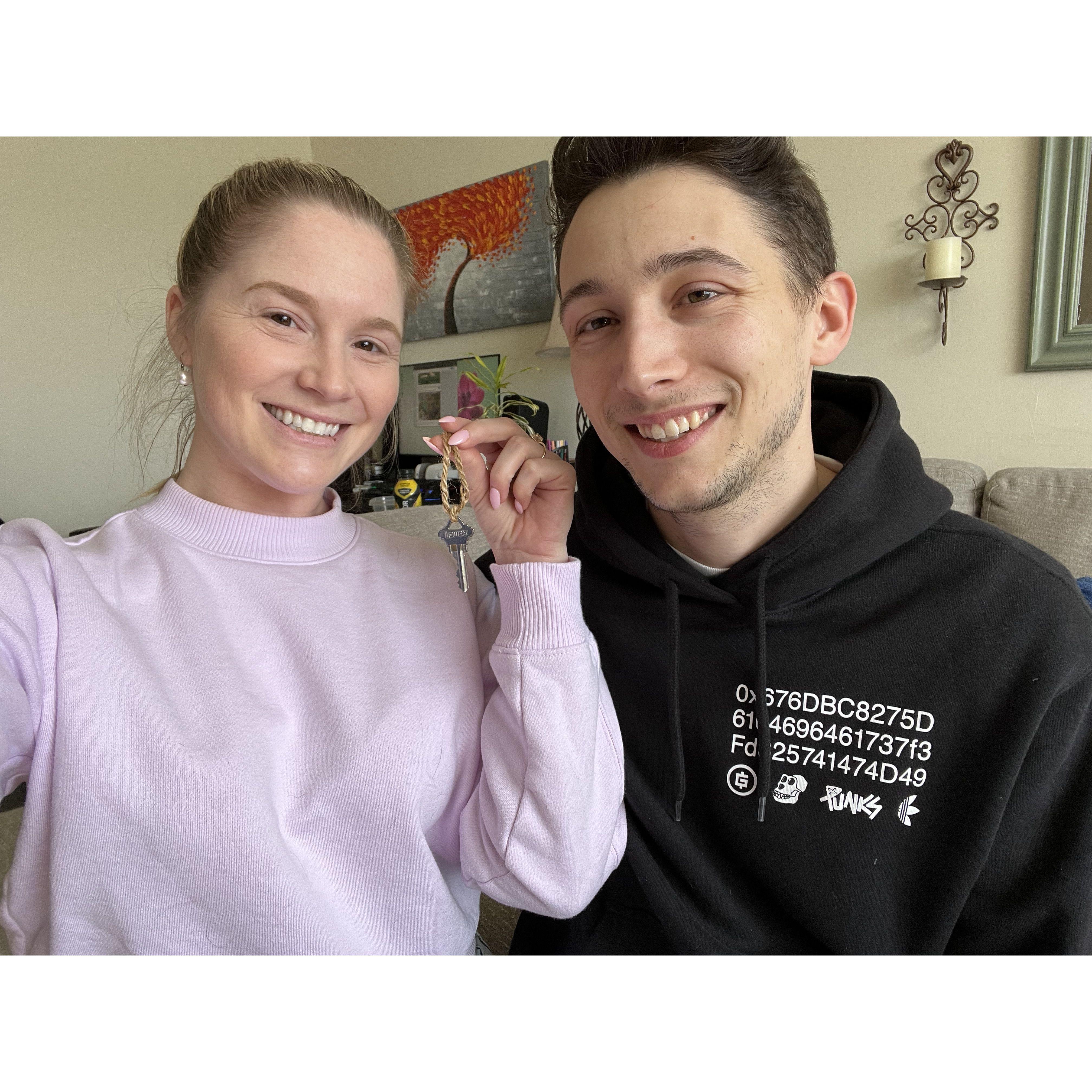 Then we bought our home! May 2023