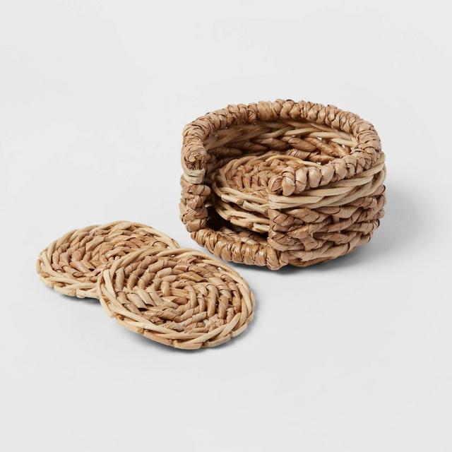 4pk Seagrass Coasters with Holder - Threshold™