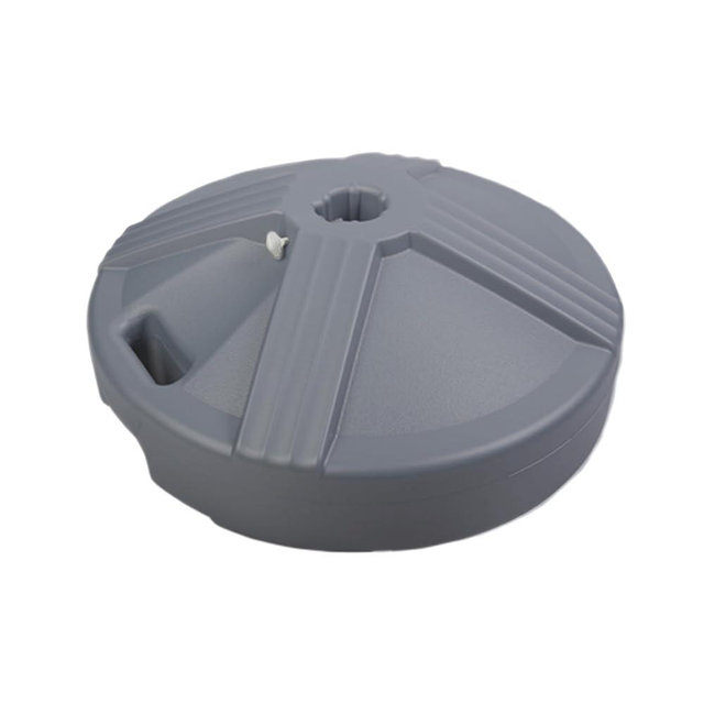 US Weight Durable Fillable Umbrella Base for Patio Table - 50 Pound Capacity Heavy Duty Adjustable Stand for Outdoor Umbrellas - Made in The USA