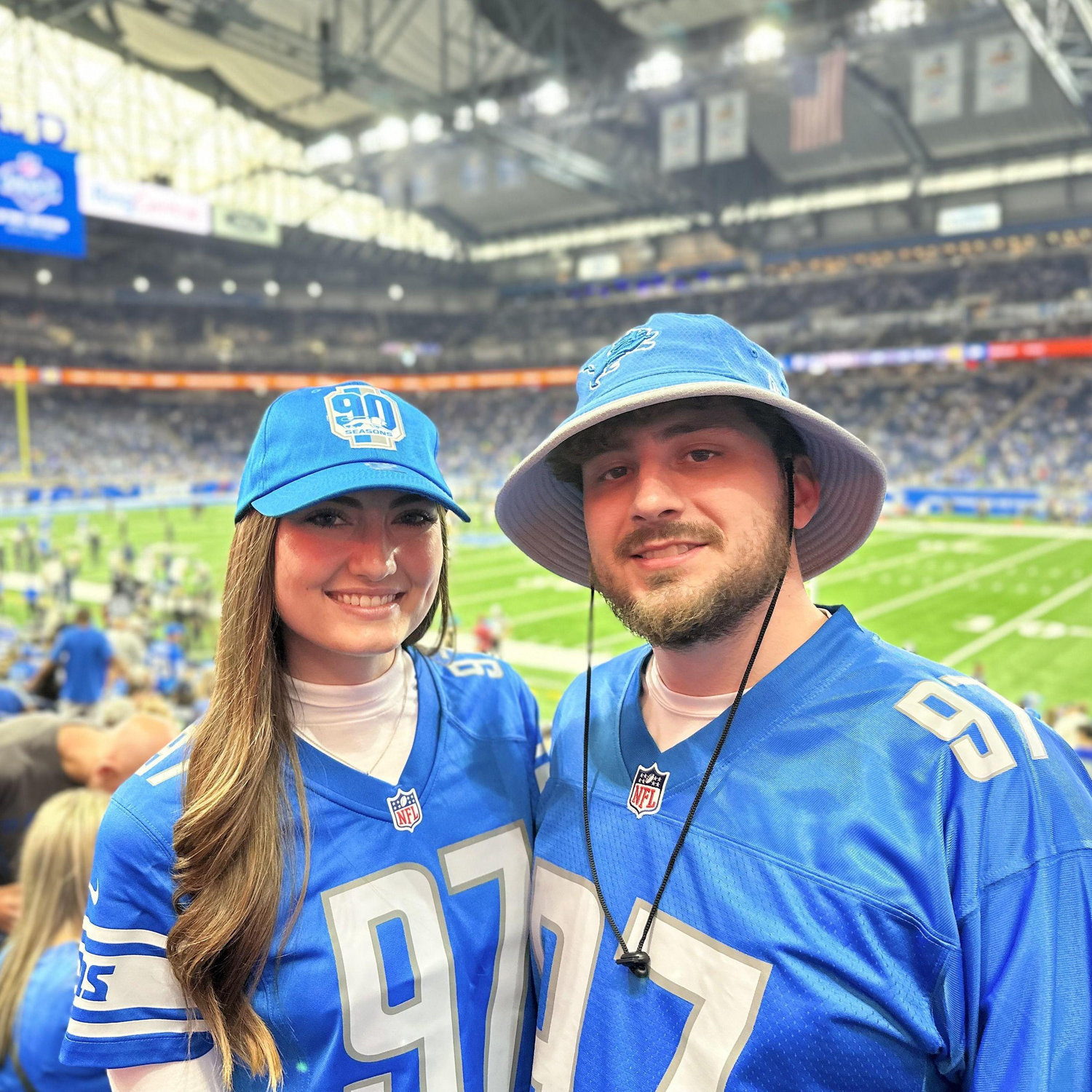 Cheering on the Detroit Lions! OF COURSE! 2023