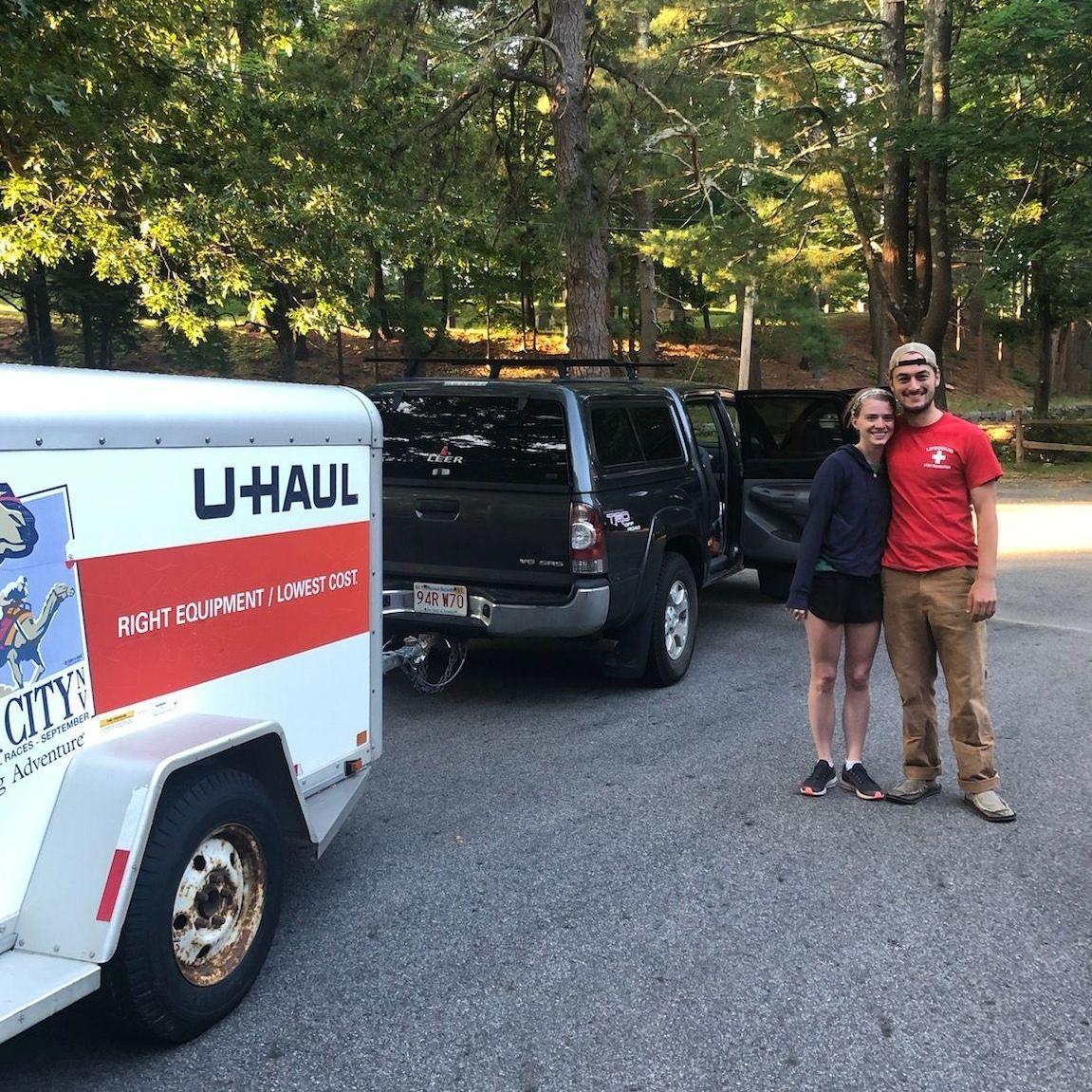 The big move across the country!