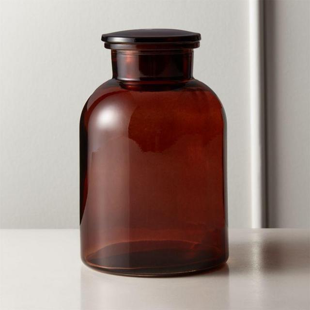Almanzo Amber Canister Large