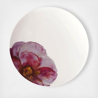 Rose Garden Floral Coupe Dinner Plate