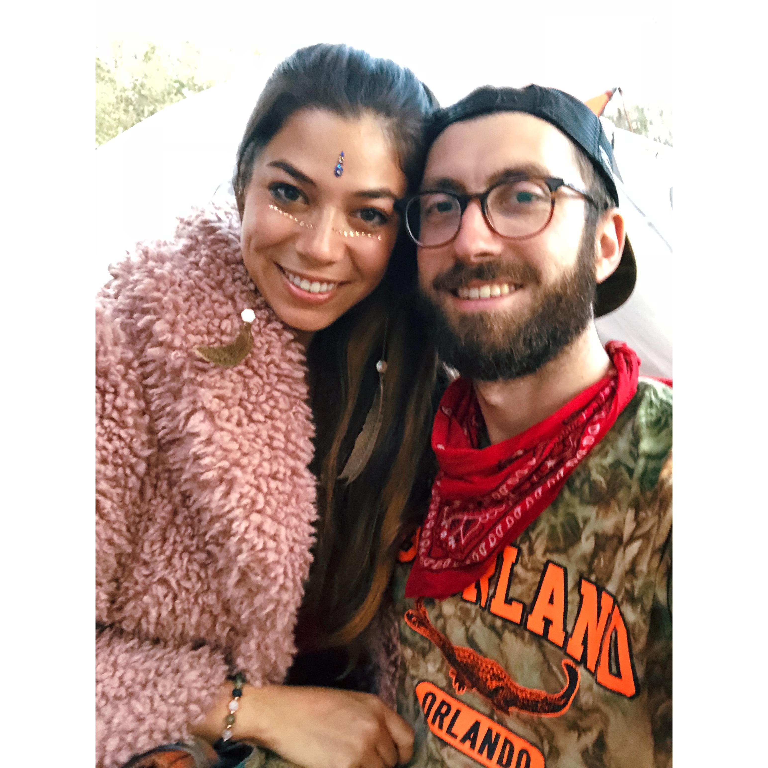 At our favorite Music Festival, Lucidity.