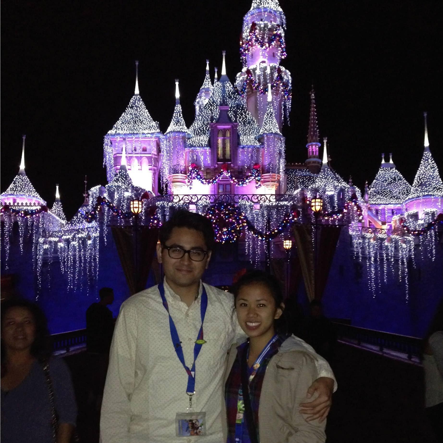 Friday afternoon study session turned Disneyland date nights with our annual pass
