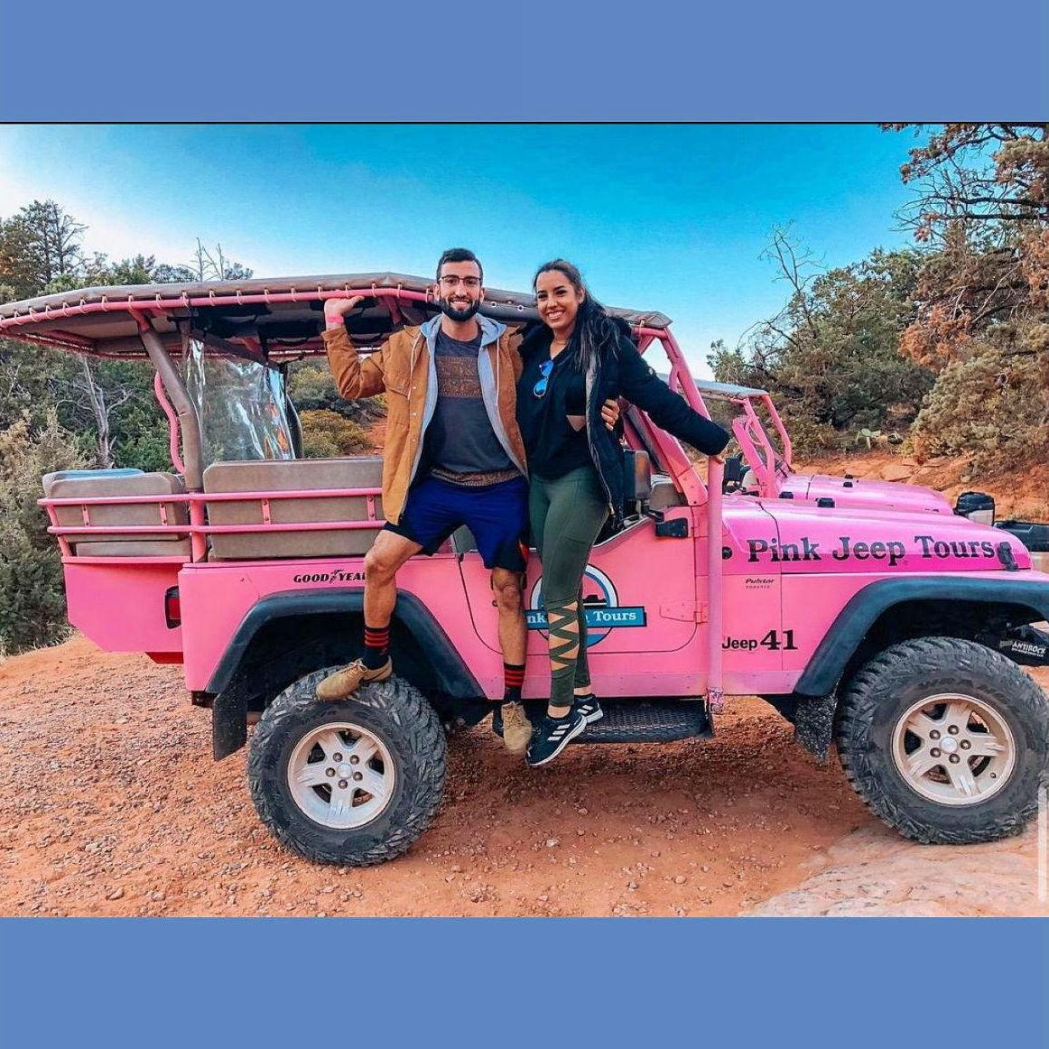 Celebrating our 3-year anniversary in Sedona, November 2020