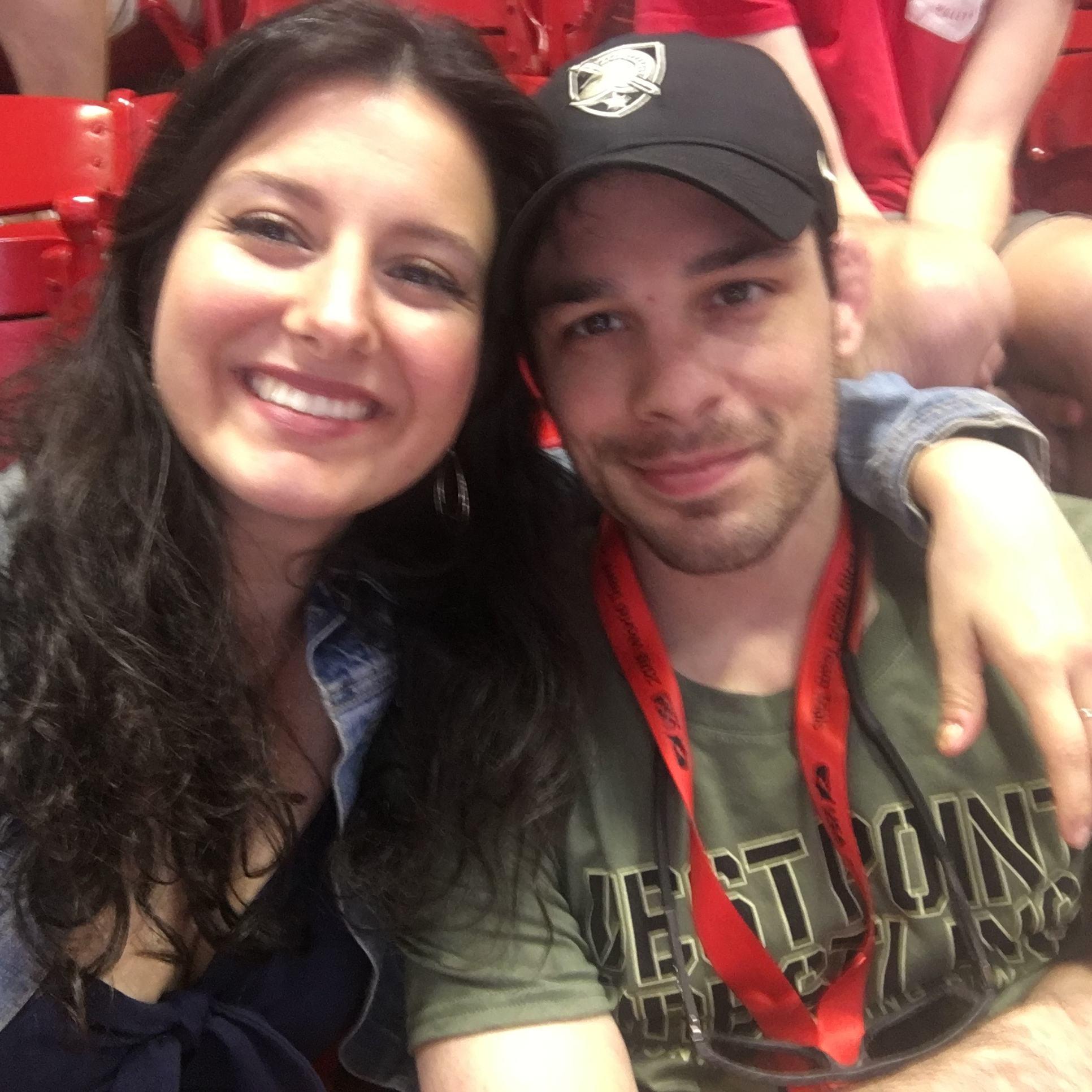 Kat supporting Grecco Joe at his world team trials!