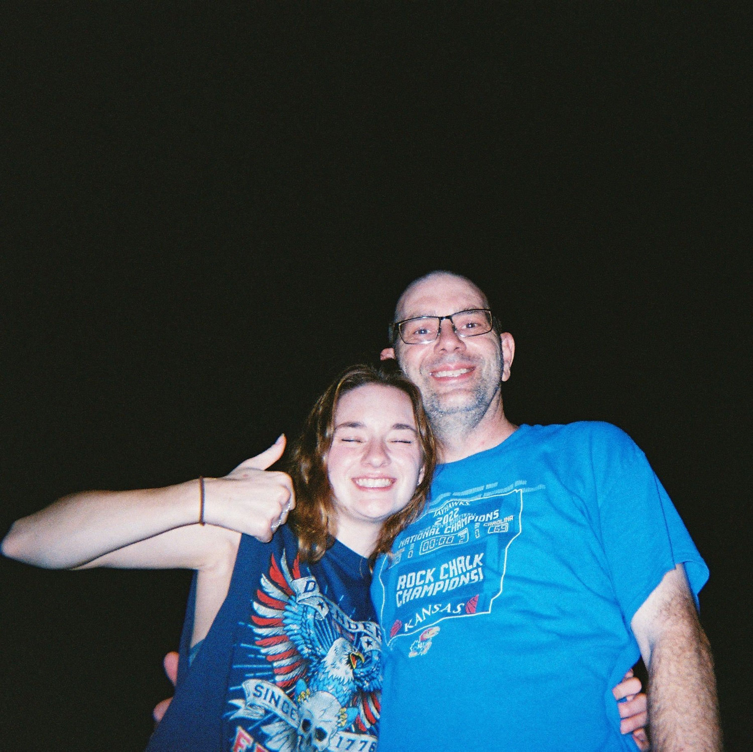 Ash and Ben celebrating the 4th of July