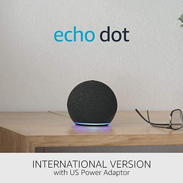 All-new Echo Dot (4th generation) International Version | Smart speaker with Alexa | Charcoal