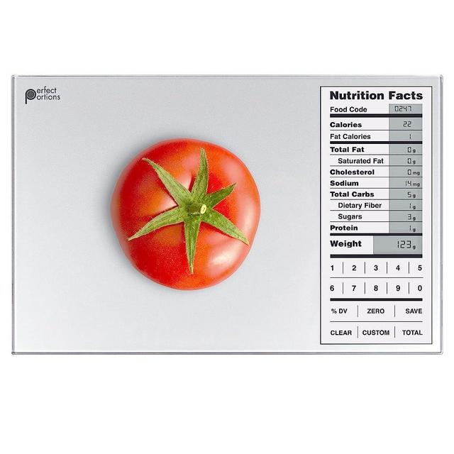 Greater Goods Perfect Portions Food Scale - Perfect for Weighing Nutritional Meals, Calculating Food Facts, and Portioning Snacks | Resolution in Grams or Pounds and Ounces | Designed in St. Louis.