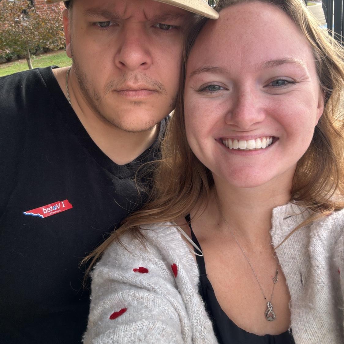 Voting together for the first time in Tennessee!