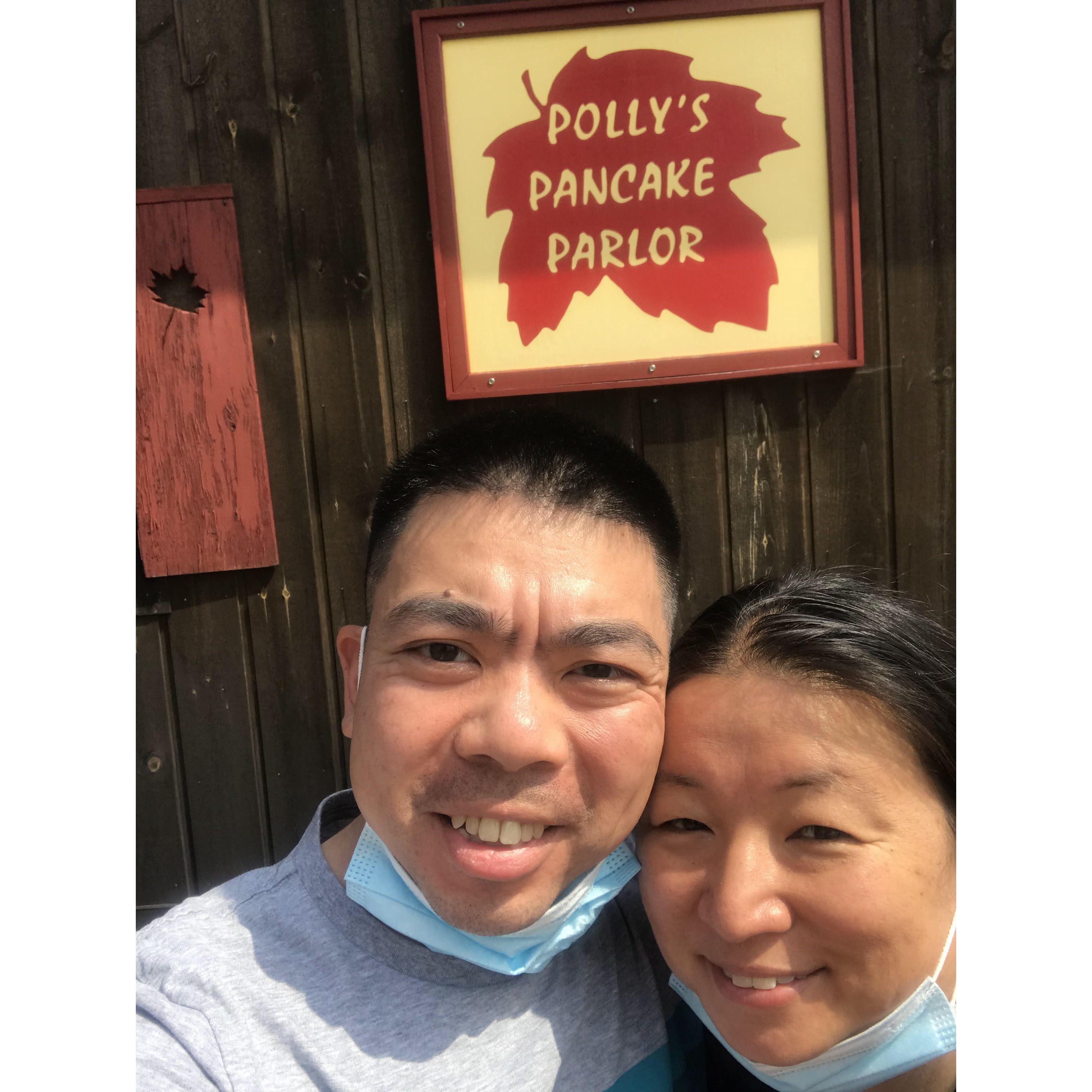 Our favorite breakfast spot-near Lincoln, NH