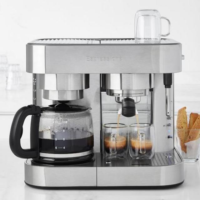 Espressione Stainless-Steel Coffee Maker & Espresso Machine
