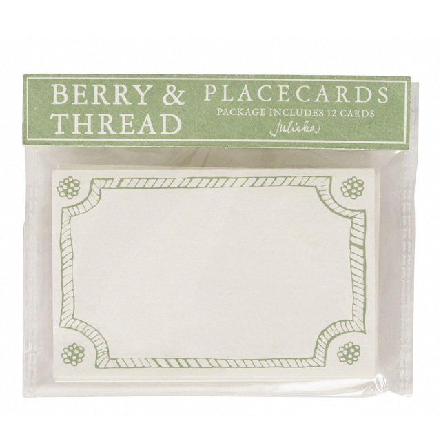 Juliska Berry & Thread Place Cards, Set of 12