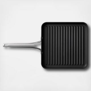 Premier Hard Anodized Non-Stick Square Grill Pan, 11"