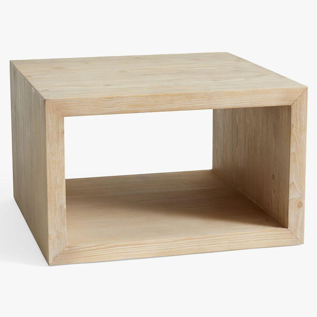 Folsom Small Square Coffee Table, Desert Pine