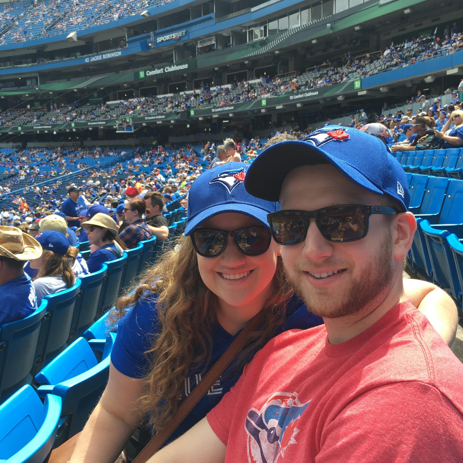 Catching a game with the Jays!