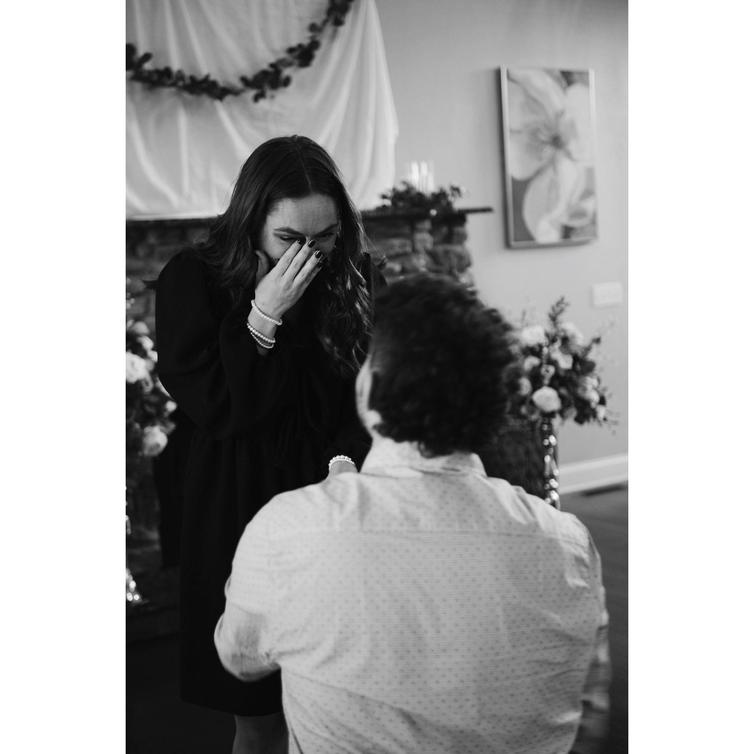 she said yes!