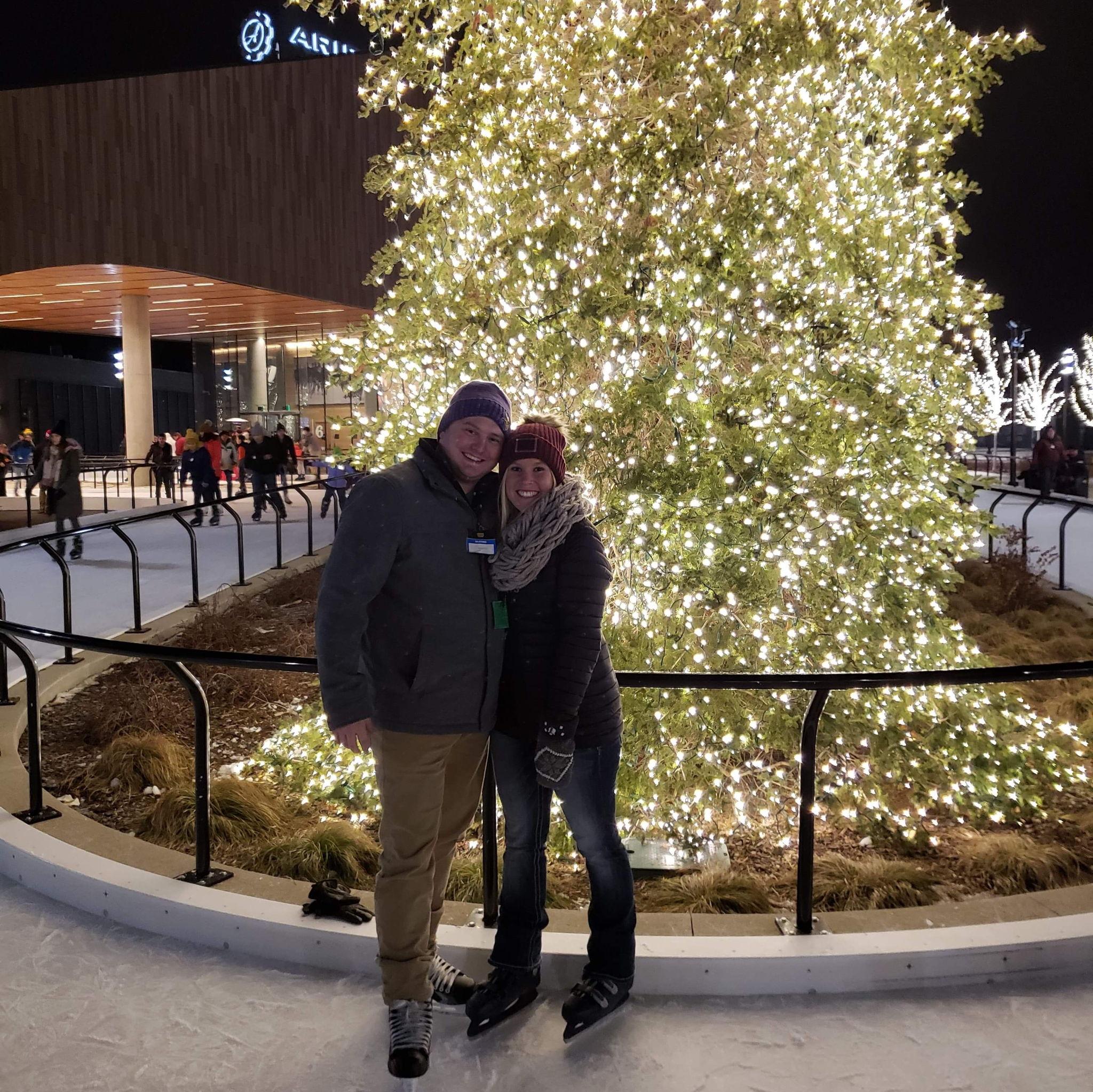 A perfect holiday night spend at Titletown.