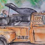 Piano On A Truck at Coliseum Square
