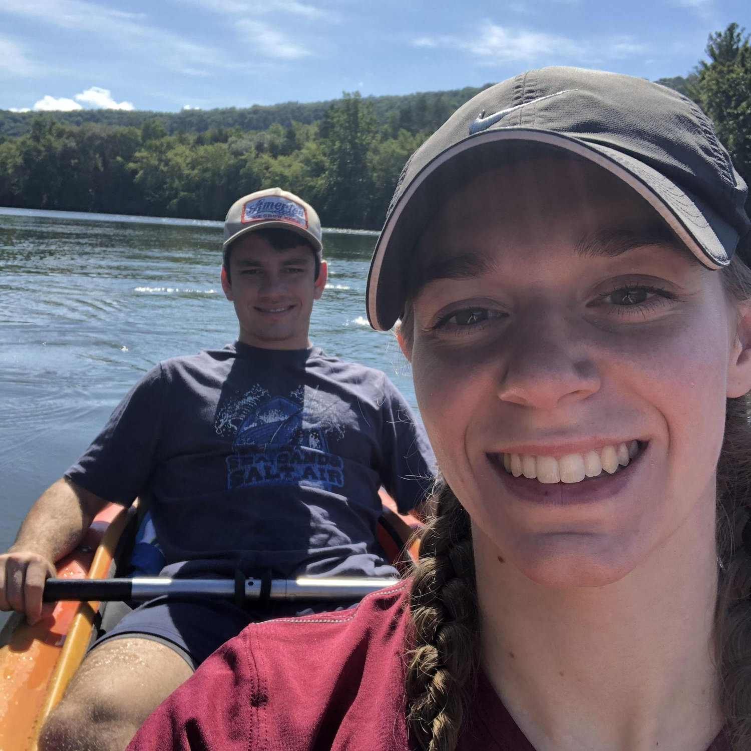 2020 - the year Katlyn was supposed to graduate but we canoed instead