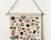 Pin Display Banner for Enamel Pin Collection