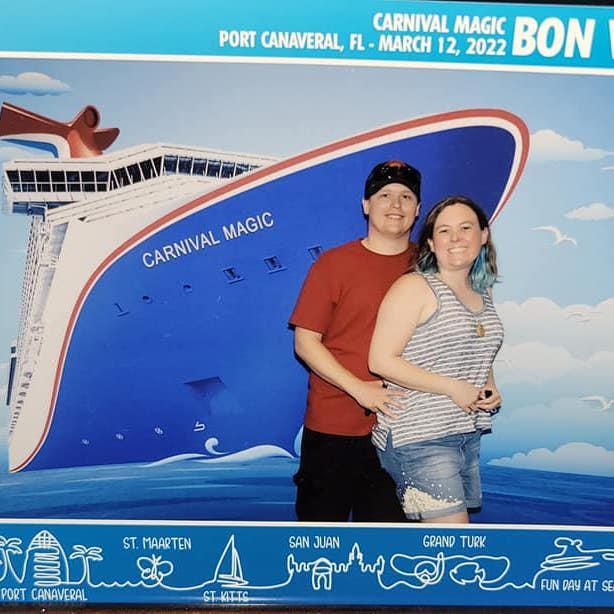 Carnival Cruise, March 2022...the Trip that started our Relationship.
