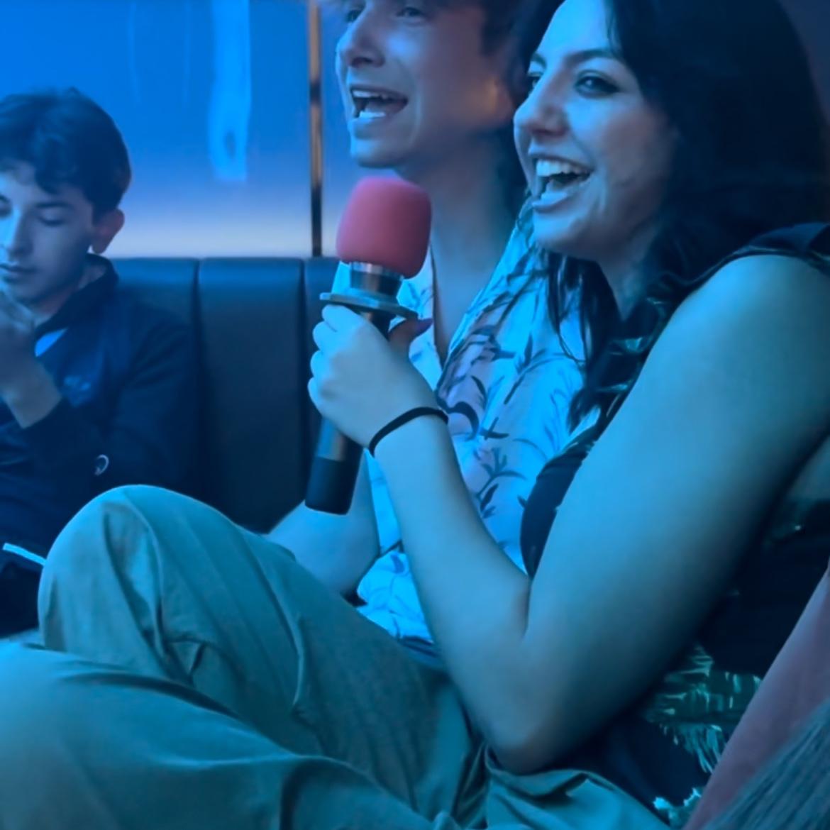 Lot of karaoke together from the beginning.
(I really was falling for him here)