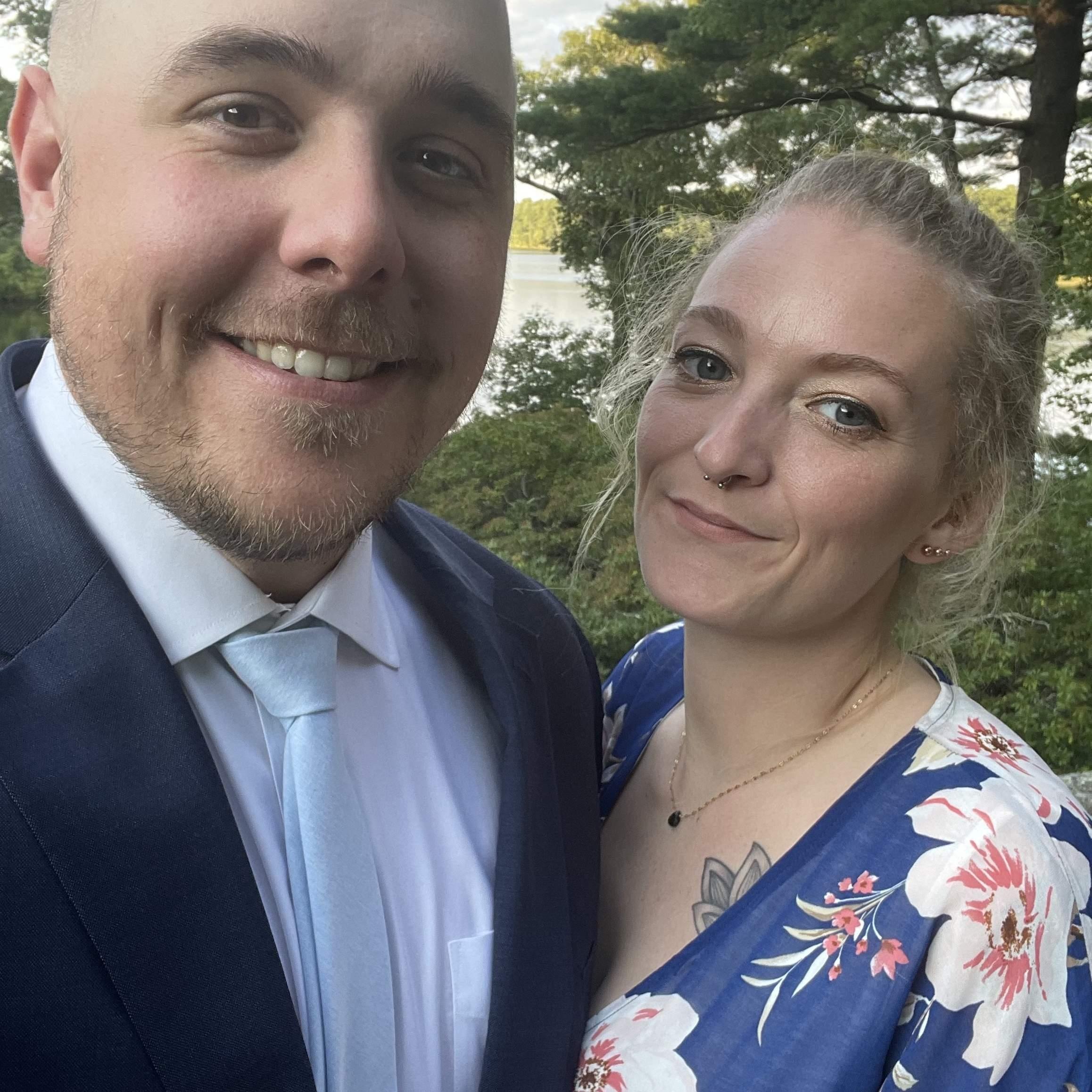 Our first wedding officially together