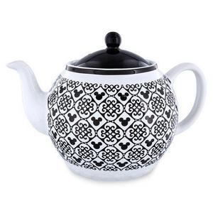 Mickey Mouse Icon Teapot - Black and White