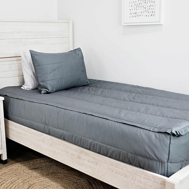 Beddy's All in One Bed in a Bag Zipper Bedding Set, Bottom Sheet, Cuddle Blanket, Comforter, Pillowcase(s) & Sham(s) are all in one, Minky Interior Sheets with Comforter, Zip Bedding for Kids & Adults