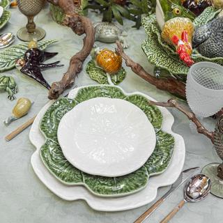 Cabbage Dinner Plate, Set of 4