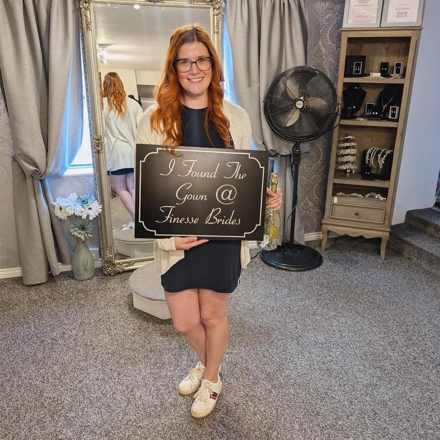 When I said YES to the dress!