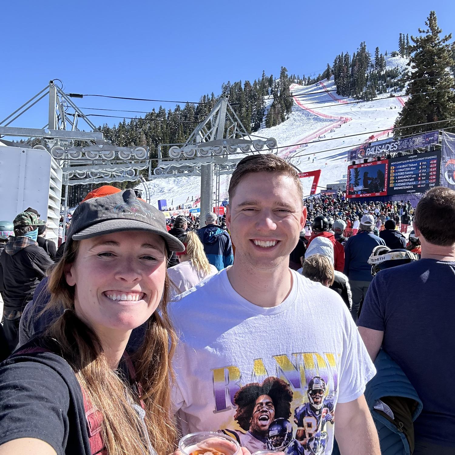 Snowboarding in Lake Tahoe, 2024