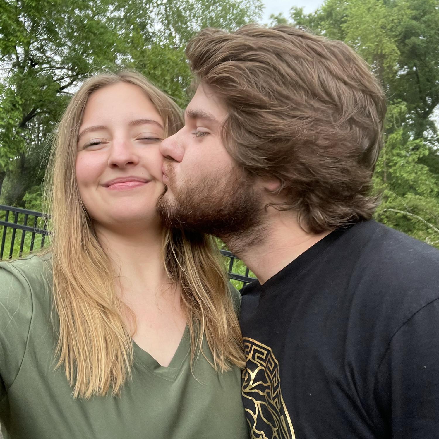 My birthday and also the first one I spent with him!