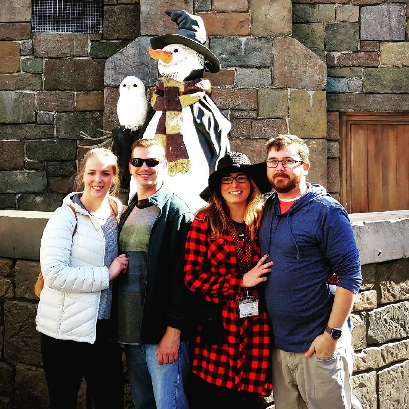 Harry Potter World with my future brother and sister in laws!