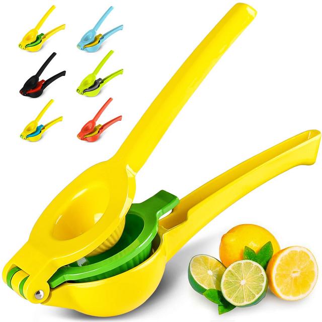 Zulay Metal Lemon Lime Squeezer - Manual Citrus Press Juicer