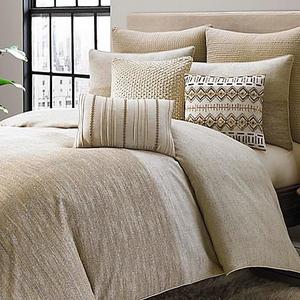 KAS Amara Full/Queen Duvet Cover in Gold